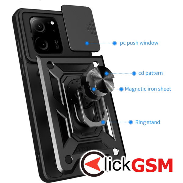 Techsuit - CamShield Series - Xiaomi 13T / 13T Pro - Rose Gold