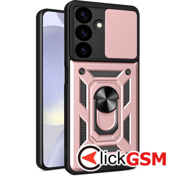 Techsuit - CamShield Series - Samsung Galaxy S24 - Rose Gold