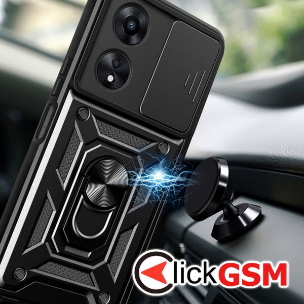 Techsuit - CamShield Series - Oppo A58 4G - Rose Gold