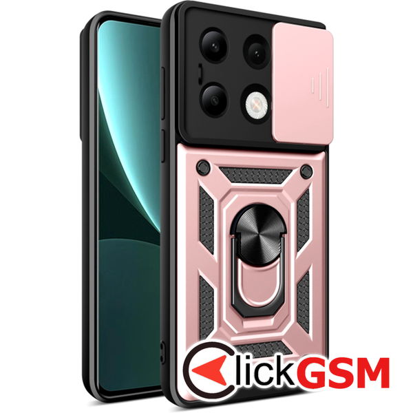 Techsuit - CamShield Series - Xiaomi Redmi Note 13 4G - Rose Gold