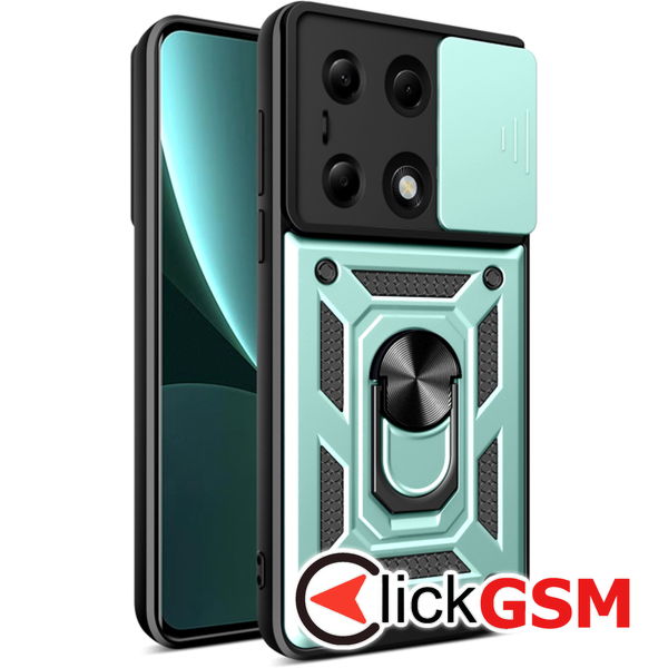 Techsuit - CamShield Series - Xiaomi Redmi Note 13 Pro 4G / Poco M6 Pro 4G - Green
