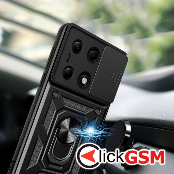 Techsuit - CamShield Series - Xiaomi Redmi Note 13 Pro 4G / Poco M6 Pro 4G - Green