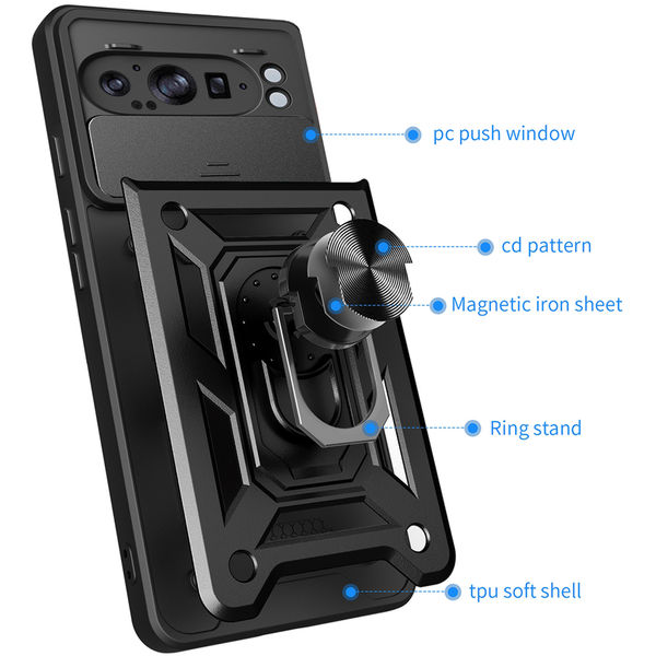 Techsuit - CamShield Series - Google Pixel 9 Pro XL - Rose Gold