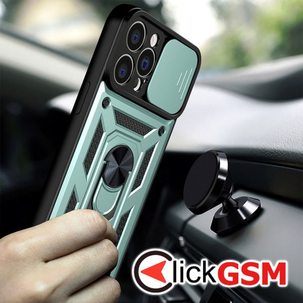 Techsuit - CamShield Series - iPhone 13 Pro - Green