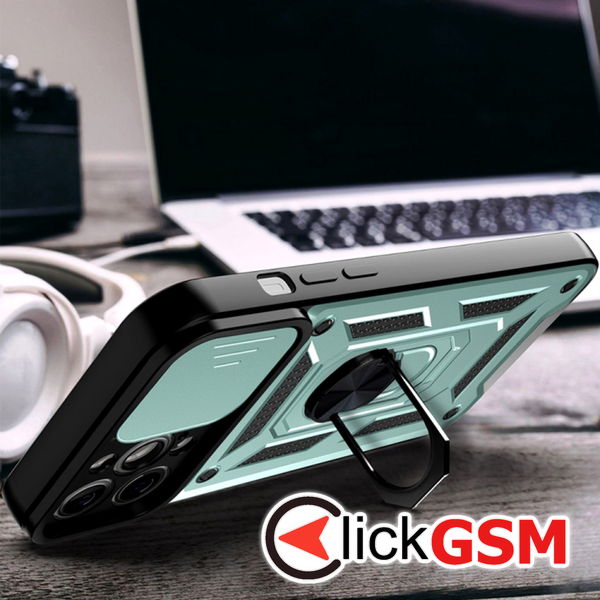 Techsuit - CamShield Series - iPhone 13 Pro - Green