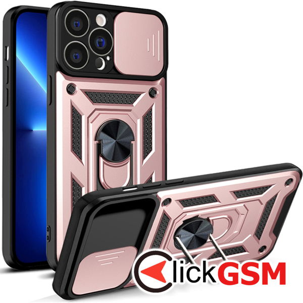 Techsuit - CamShield Series - iPhone 13 Pro Max - Rose Gold