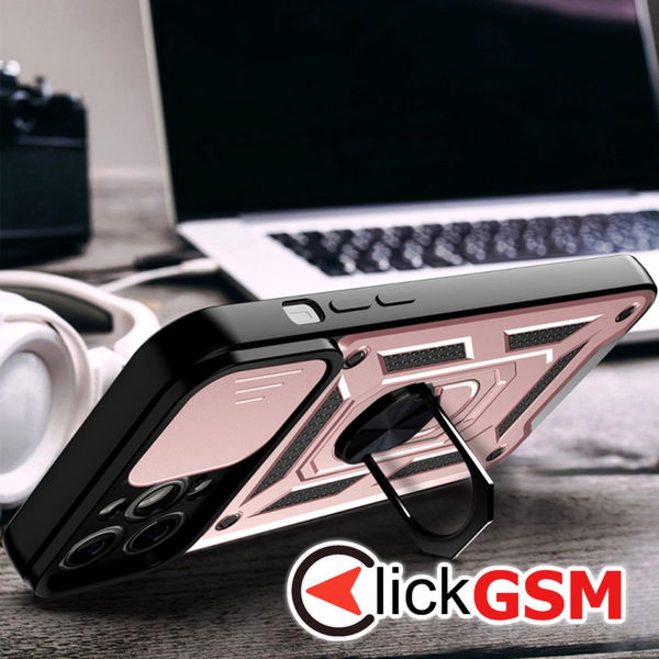 Techsuit - CamShield Series - iPhone 13 Pro Max - Rose Gold