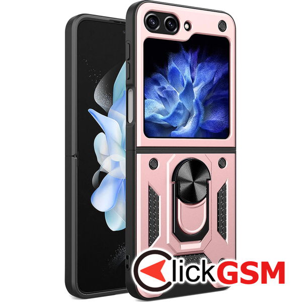 Techsuit - CamShield Series - Samsung Galaxy Z Flip5 - Rose Gold