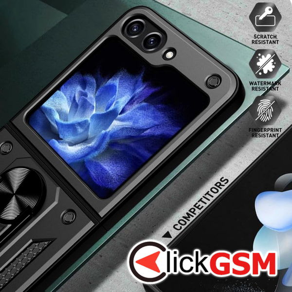 Techsuit - CamShield Series - Samsung Galaxy Z Flip5 - Rose Gold