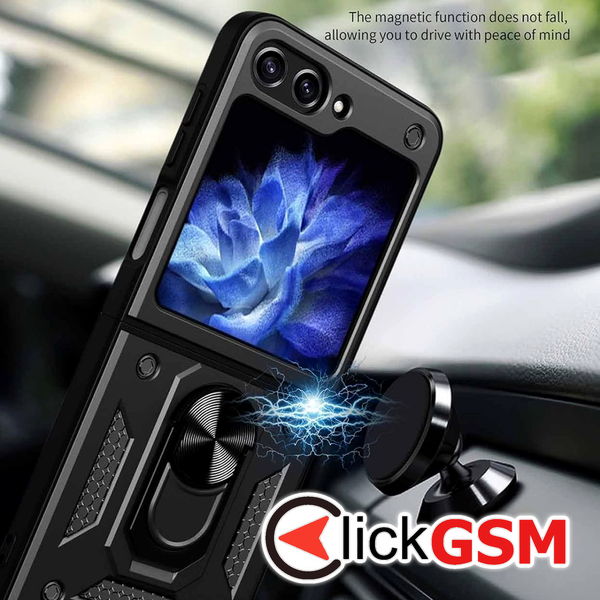 Techsuit - CamShield Series - Samsung Galaxy Z Flip5 - Rose Gold