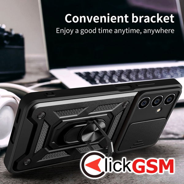 Techsuit - CamShield Series - Samsung Galaxy M55 - Blue