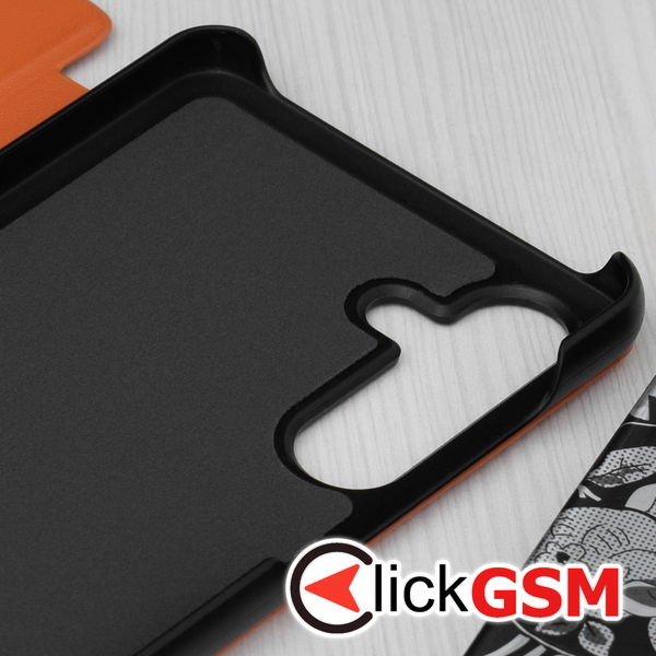 Techsuit - eFold Series - Samsung Galaxy M55 - Orange