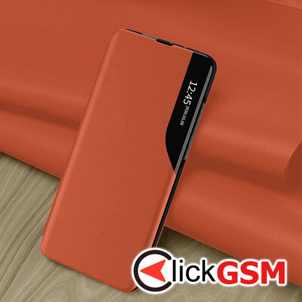 Techsuit - eFold Series - Samsung Galaxy M55 - Orange
