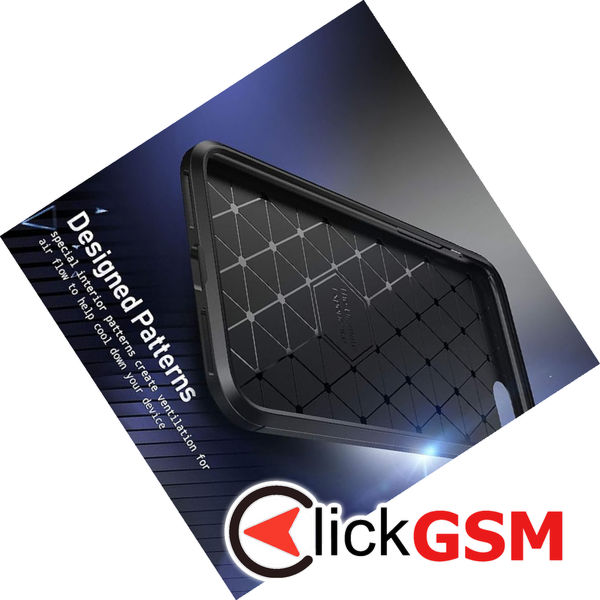 Techsuit - CarbonFiber - iPhone X, iPhone 10 / iPhone XS - Black