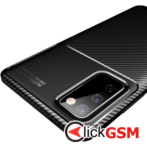 Techsuit - CarbonFiber - Samsung Galaxy S20 FE / S20 FE 5G - Black
