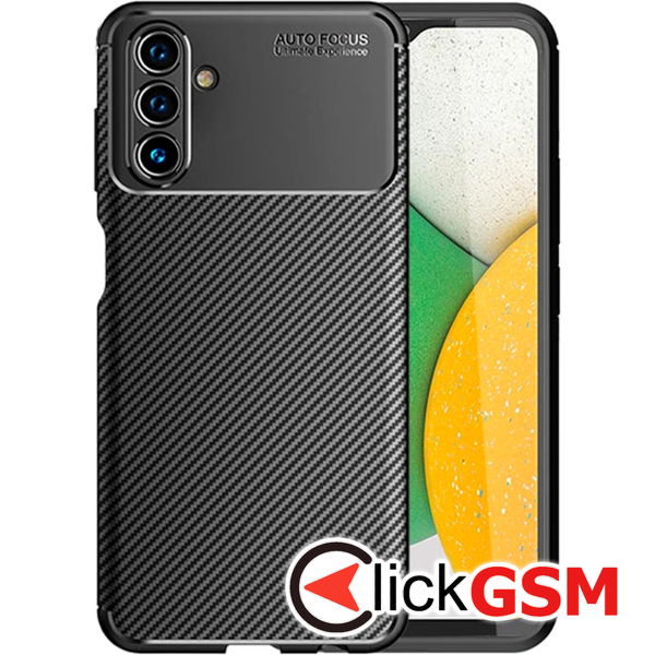 Techsuit - CarbonFiber - Samsung Galaxy A13 5G / A04s - Black
