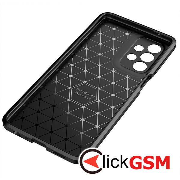 Techsuit - CarbonFiber - Samsung Galaxy A23 4G / A23 5G - Black