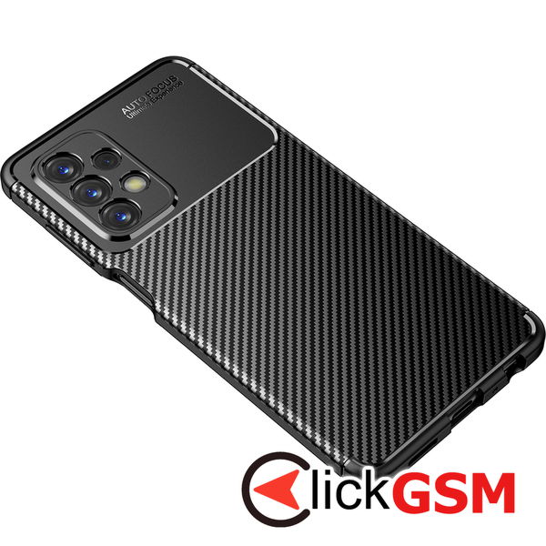 Techsuit - CarbonFiber - Samsung Galaxy A23 4G / A23 5G - Black
