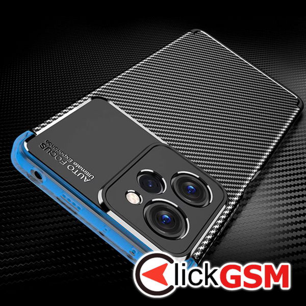 Techsuit - CarbonFiber - Xiaomi Poco X5 Pro - Black