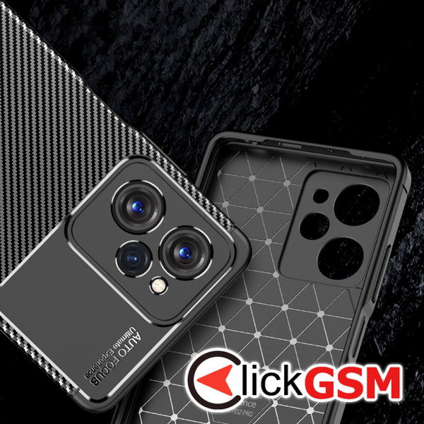 Techsuit - CarbonFiber - Xiaomi Poco X5 Pro - Black