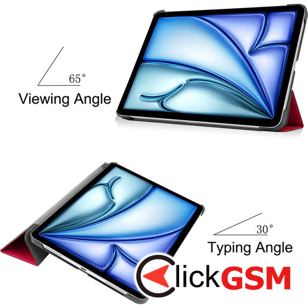 Techsuit - FoldPro - iPad Air 13 (2024) - Red