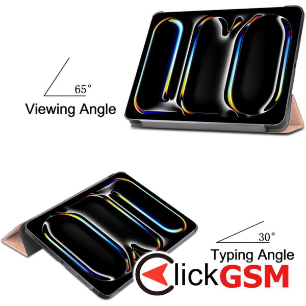 Techsuit - FoldPro - iPad Pro 11 (2024) - Rose Gold