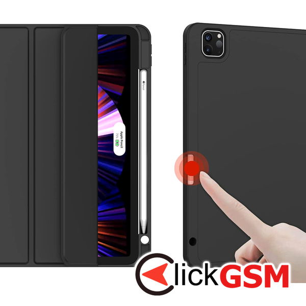 Techsuit - Flex Trifold (with Pencil Holder) - iPad Pro 13 (2024) - Dark Blue