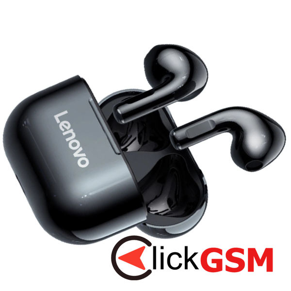 Lenovo - Wireless Earbuds ThinkPlus LivePods (LP40) - Bluetooth 5.0, Wireless, Half-In-Ear - Black