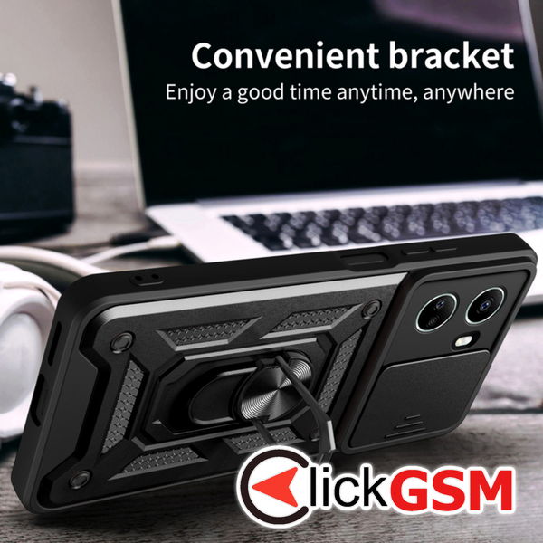 Techsuit - CamShield Series - Huawei nova 11 SE / 12 SE - Black