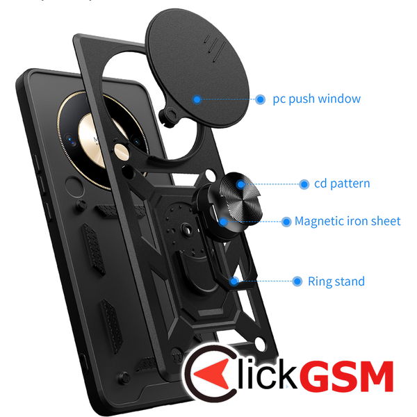 Techsuit - CamShield Series - Huawei nova 12i / 13i - Black