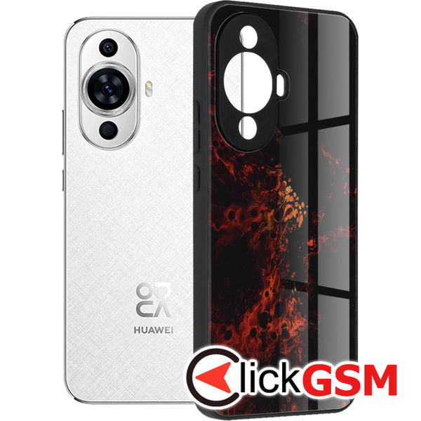 Techsuit - Glaze Series - Huawei nova 11 / nova 12s - Red Nebula