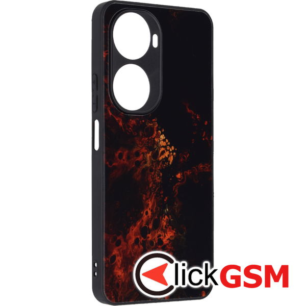 Techsuit - Glaze Series - Huawei nova 11 SE / 12 SE - Red Nebula