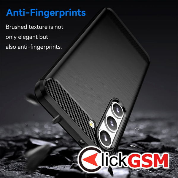 Techsuit - Carbon Silicone - Samsung Galaxy S22 5G - Blue