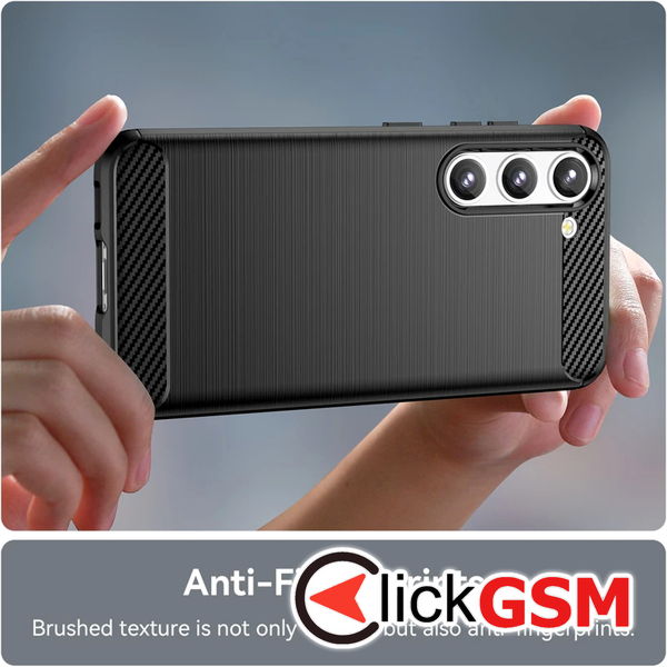 Techsuit - Carbon Silicone - Samsung Galaxy S22 5G - Blue