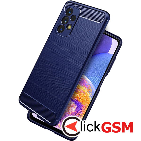 Techsuit - Carbon Silicone - Samsung Galaxy A23 4G / A23 5G - Blue