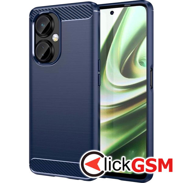 Techsuit - Carbon Silicone - OnePlus Nord CE 3 Lite - Blue