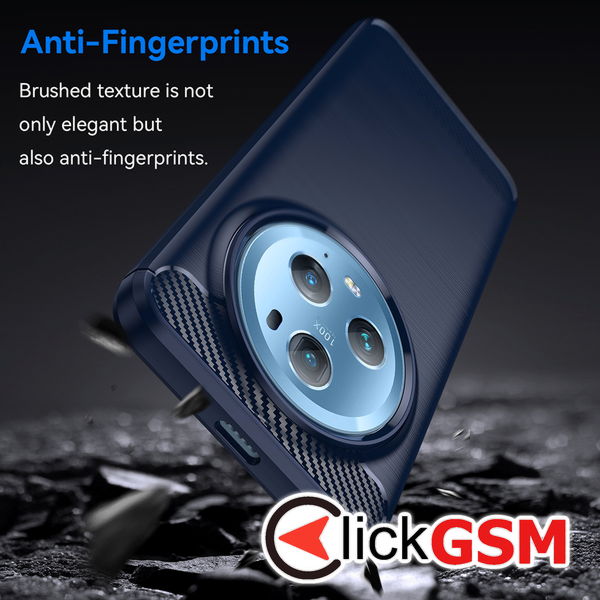 Techsuit - Carbon Silicone - Honor Magic5 Pro - Blue