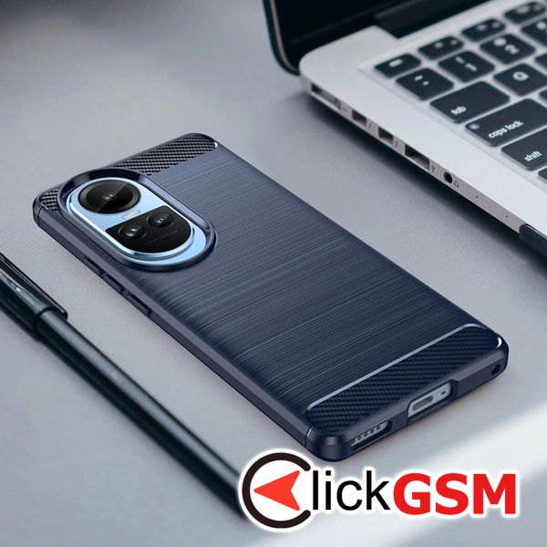 Techsuit - Carbon Silicone - Oppo Reno10 / Reno10 Pro - Blue
