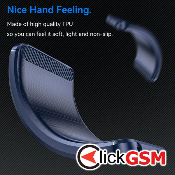 Techsuit - Carbon Silicone - Xiaomi 13T / 13T Pro - Blue