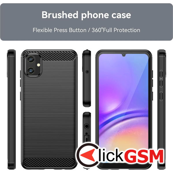 Techsuit - Carbon Silicone - Samsung Galaxy A05 - Blue