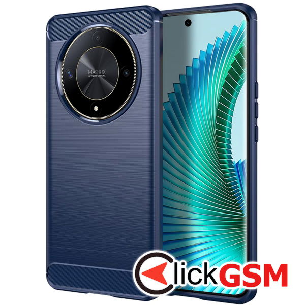 Techsuit - Carbon Silicone - Honor Magic6 Lite - Blue