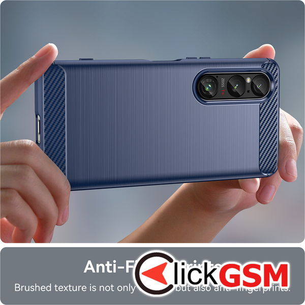 Techsuit - Carbon Silicone - Honor Magic6 Lite - Blue