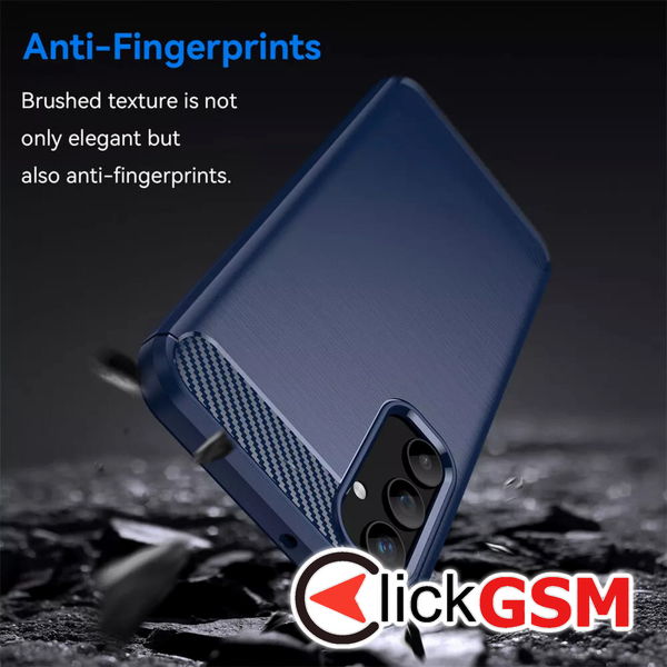 Techsuit - Carbon Silicone - Samsung Galaxy A55 5G - Blue