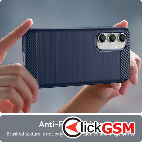 Techsuit - Carbon Silicone - Samsung Galaxy A21s - Blue