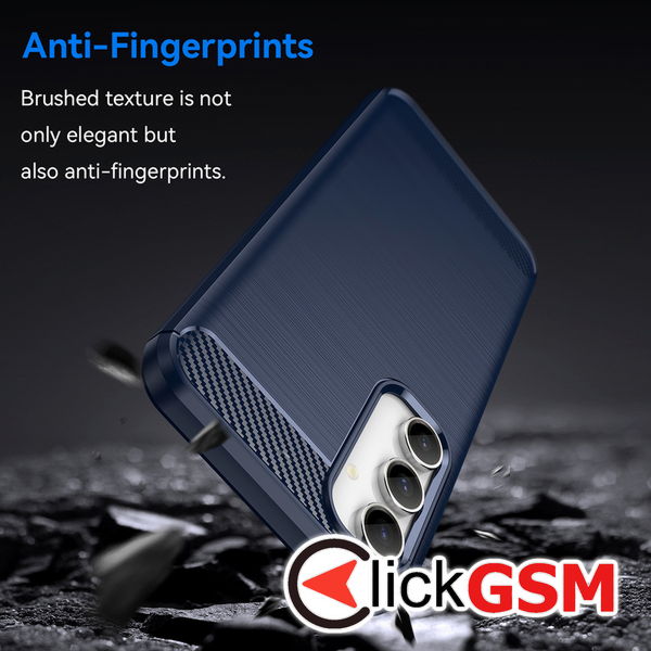 Techsuit - Carbon Silicone - Samsung Galaxy A21s - Blue