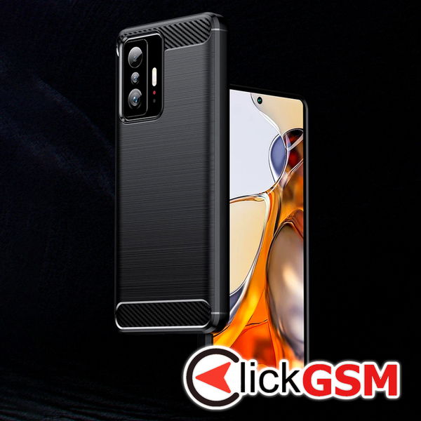 Techsuit - Carbon Silicone - Xiaomi 11T / 11T Pro - Blue