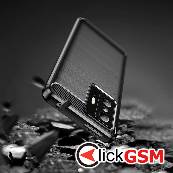 Techsuit - Carbon Silicone - Xiaomi 11T / 11T Pro - Blue