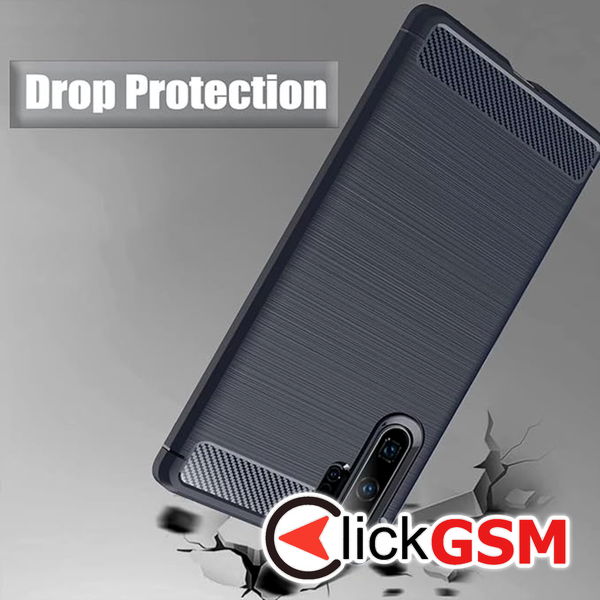 Techsuit - Carbon Silicone - Huawei P30 Pro / P30 Pro New Edition - Blue