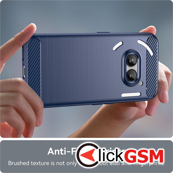 Techsuit - Carbon Silicone - Nothing Phone (2a) / (2a) Plus - Blue