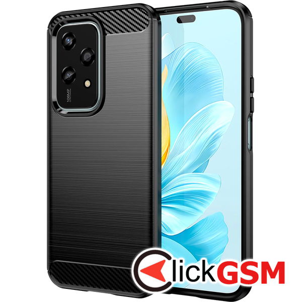 Techsuit - Carbon Silicone - Honor 200 Lite - Black